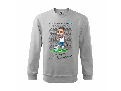 švancara mikina šedá