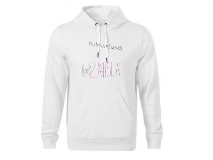 ne závislá váha mikina