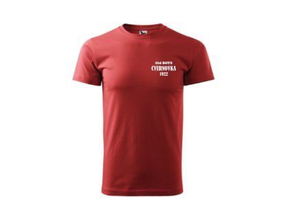 NŠK Tričko BASIC 100 rokov C červená