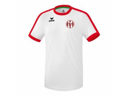 NŠK Detské tričko RETRO s potlačou biela