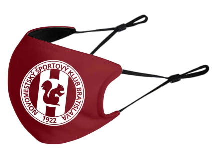 Rúško NŠK červená