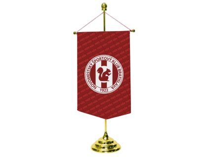 NŠK vlajka so stojanom