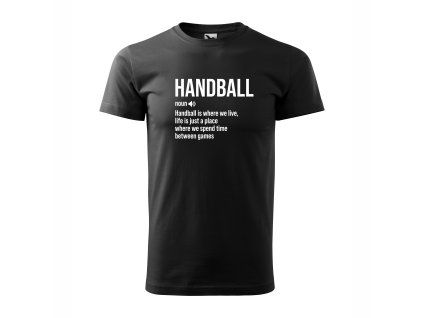 SZH Pánske tričko BASIC čierna