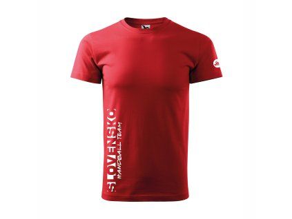 SZH Pánske tričko BASIC červená