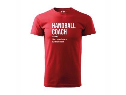 SZH Pánske tričko BASIC červená