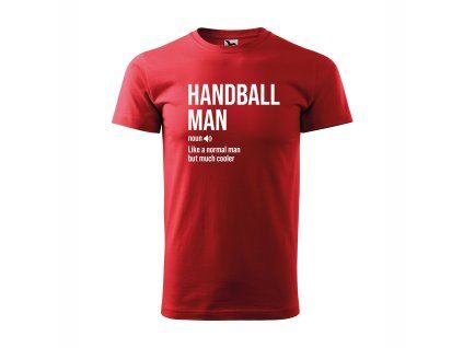 SZH Pánske tričko BASIC červená