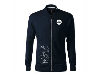 SZH Pánska mikina BOMBER  tmavá modrá