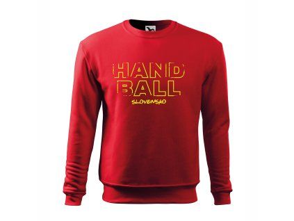 SZH Detská mikina ESSENTIAL červená