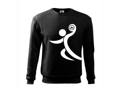 SZH Detská mikina ESSENTIAL čierna