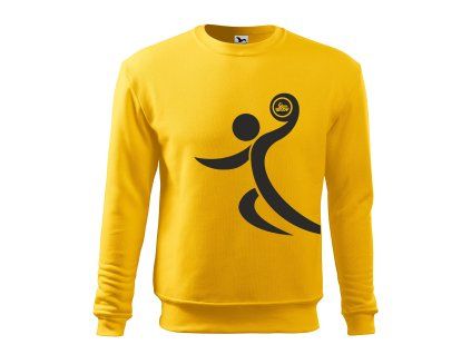 SZH Detská mikina ESSENTIAL žltá