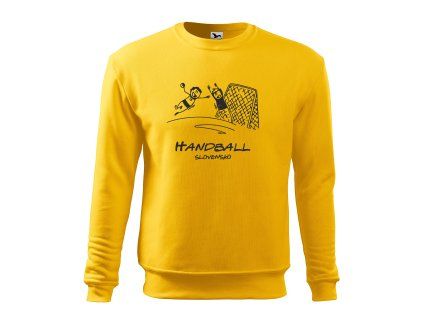 SZH Detská mikina ESSENTIAL žltá