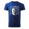 Tričko modrá veľké logo