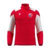 120583 mladez u10 mikina cervena zips kratky
