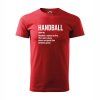 SZH Pánske tričko BASIC červená