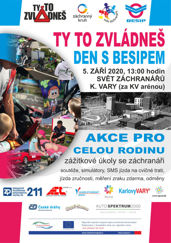 Ty to zvládneš - Den s Besipem 05.09-2020