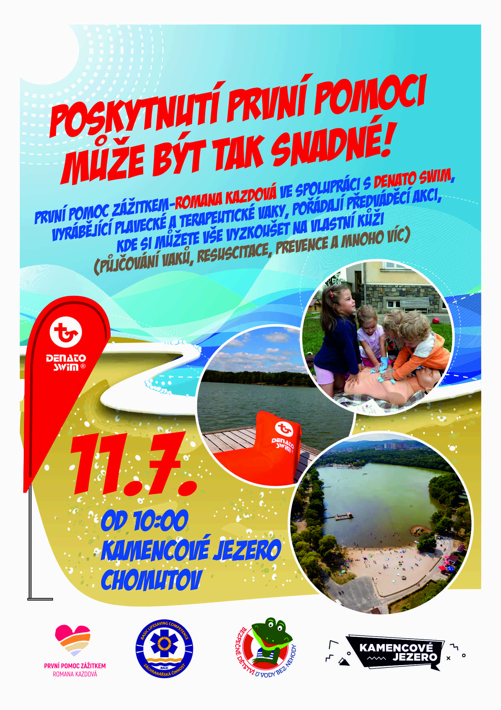 Kamencové jezero - Chomutov 11.07.2020