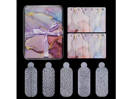 3D Silicone Moulds Set – 5 pcs