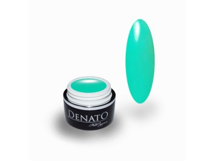 2080 Mint Green barevný uv led gel zelený