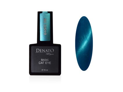 51059 CAT EYE Basic 06 uv led gelpolish modrý tyrkysový