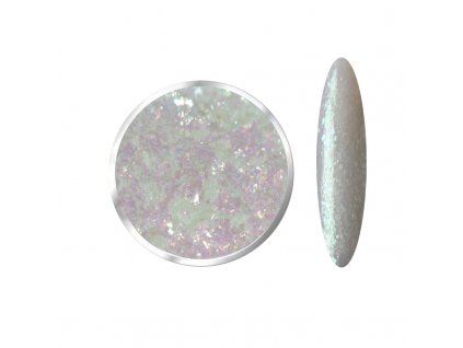 1398 opal flakes green