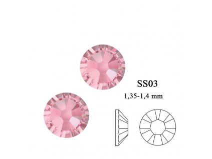 Light Rose 50 ks / 50 pcs