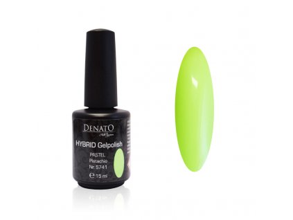 5741 Hybrid Gelpolish Pistachio žlutý uv led gel, 15 ml