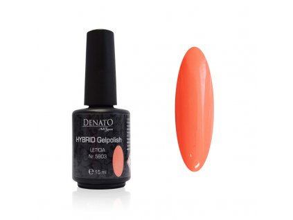 5803 Hybrid Gelpolish leticia, růžový uv led gel, 15 ml