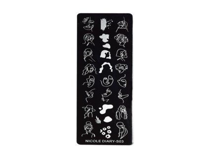 Razítkovací destička č.68 / Stamping plate