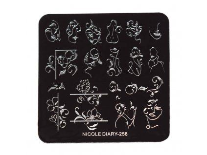 Razítkovací destička č.76 / Stamping plate