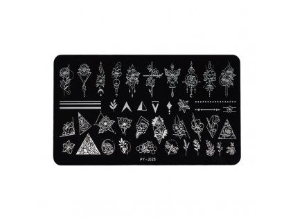 Razítkovací destička č.90 / Stamping plate