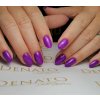 NEON liliowy  UV LED Barevný gel