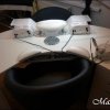 Tay vịn STANDART plus có kệ màu trắng bóng  Příslušenství Nova Flair