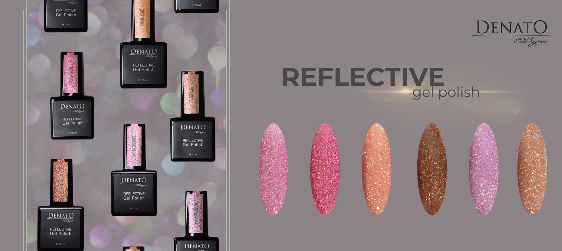 REFLECTIVE gel polish