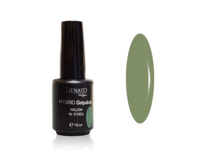 51003 Hybrid gelpolish WILLOW zelený uv led gel