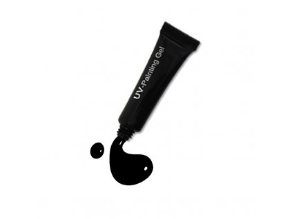 3522 Black painting gel