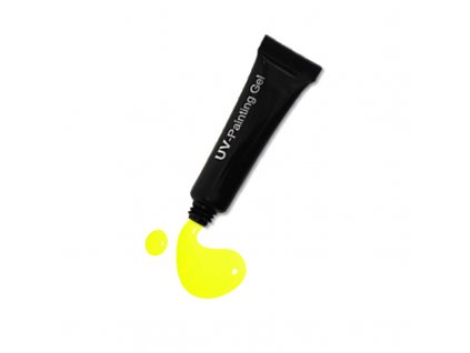 3524 Neon Yellow painting gel
