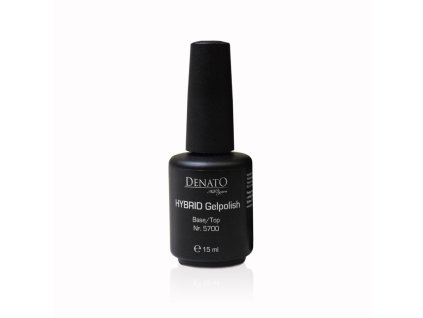 5700 Hybrid Gelpolish Base Top coat transparentní uv led gel, 15 ml