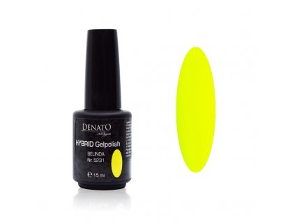 5231 Hybrid gelpolish Belinda žlutý neonový