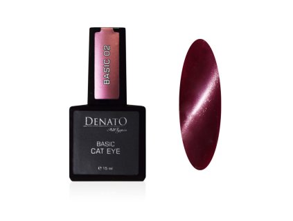51055 CAT EYE Basic 02 uv led gelpolish vínový