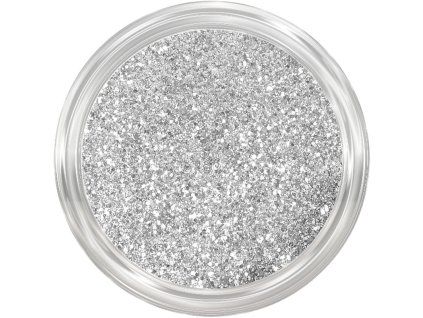 Silver White Glitter 1,5 mm