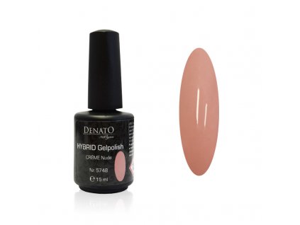 5748 Hybrid Gelpolish Créme nude, béžový uv led gel, 15 ml