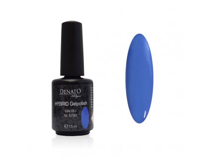 5799 Hybrid Gelpolish Malibu modrý uv led gel, 15 ml