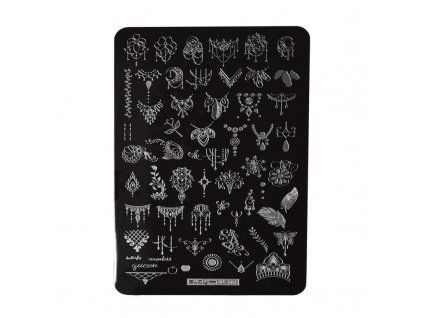 Piastrina per stamping XL N.80