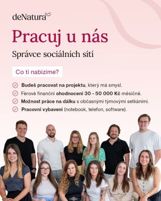 Chceš pracovat na něčem, co má smysl, a růst společně s týmem, který bude naslouchat tvým nápadům? 💚 Přidej se k nám do...