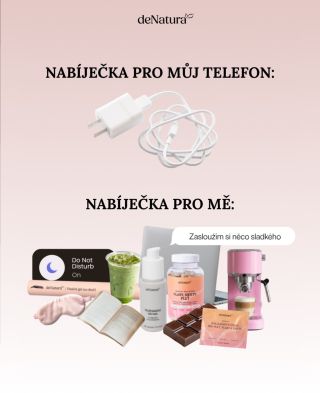 Svůj telefon nabíjíme každý den. Ale kdy naposledy jste dobili energii vy? 🔋 Dopřát si chvíli pro sebe není luxus. Je to...