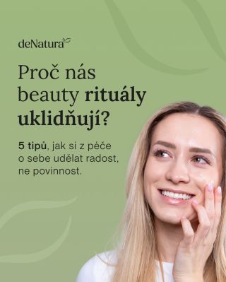 V novém článku na blogu se díváme na beauty rituály trochu jinak. Ne jako na výkon nebo povinnost, ale jako na drobné...
