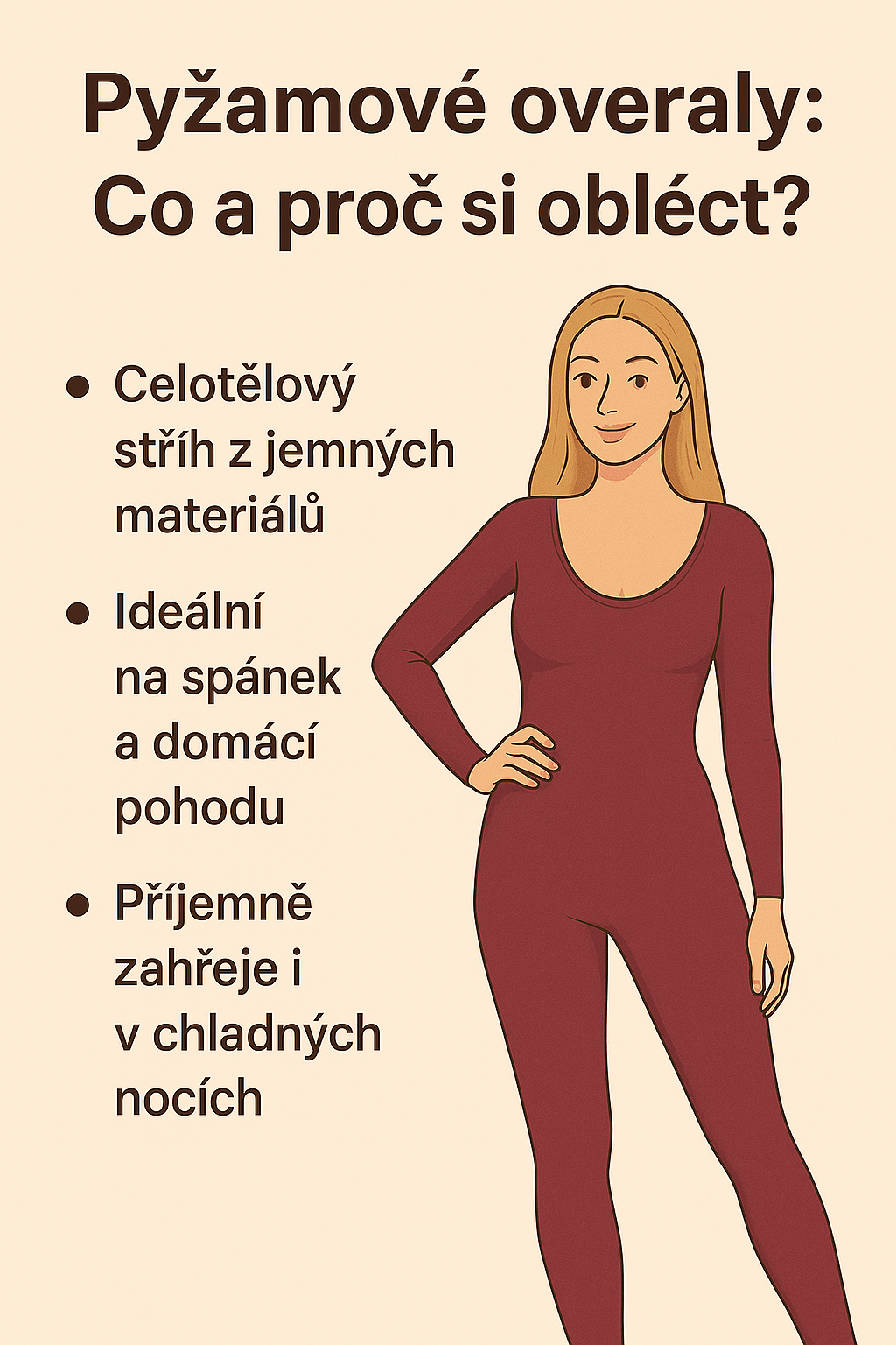 Pyžamový overal: pohodlí, které si zamiluješ na první oblečení