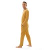 Pánský overal pyžamový dlouhý Sand – měkká bavlna pro pohodlný a klidný spánek