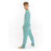 Chlapecký overal pyžamový dlouhý Light blue – komfortní nošení v odstínu světle modrá