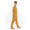 Chlapecký overal pyžamový dlouhý Sand – měkká bavlna pro pohodlný a klidný spánek